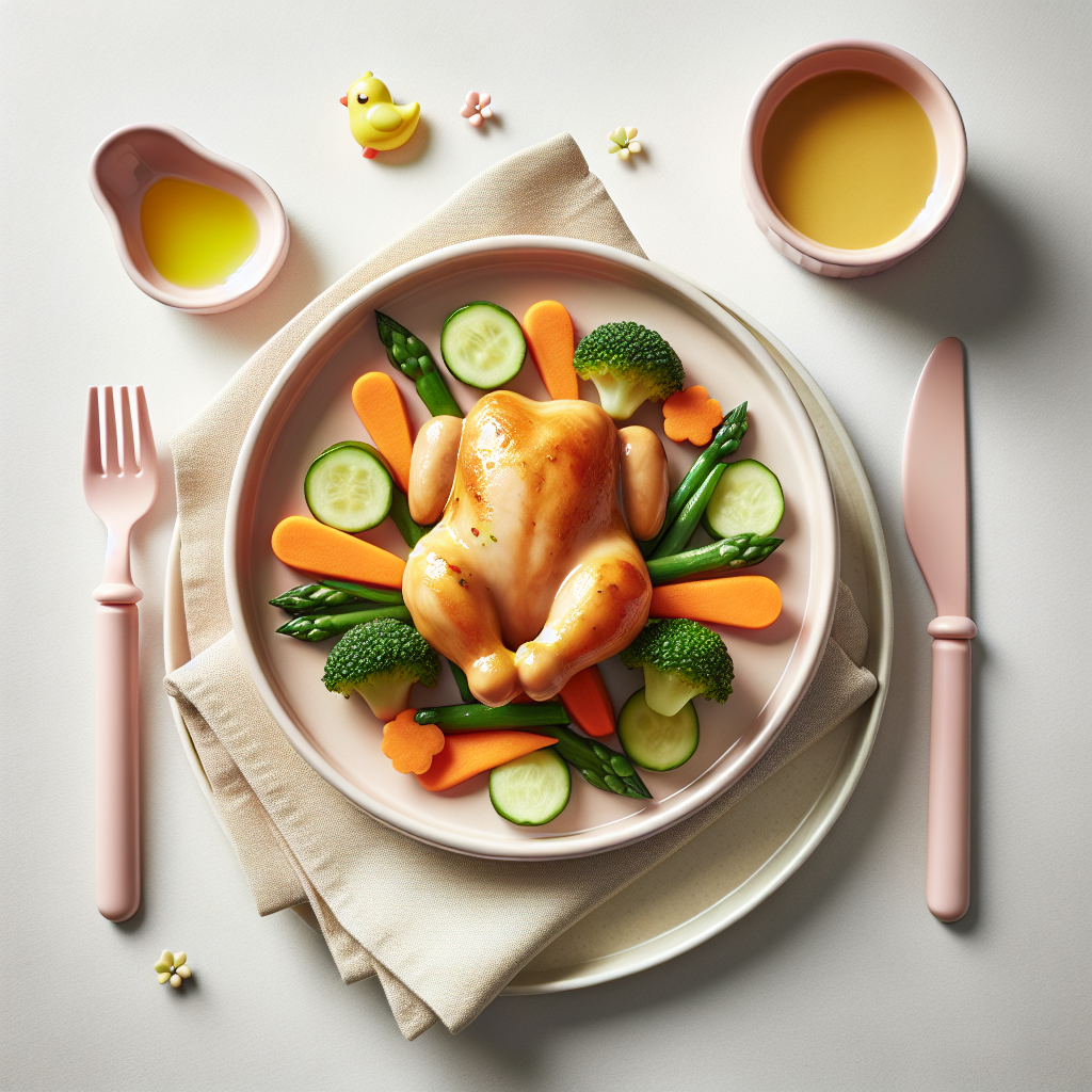 Chicken Veggie Balanced Plate