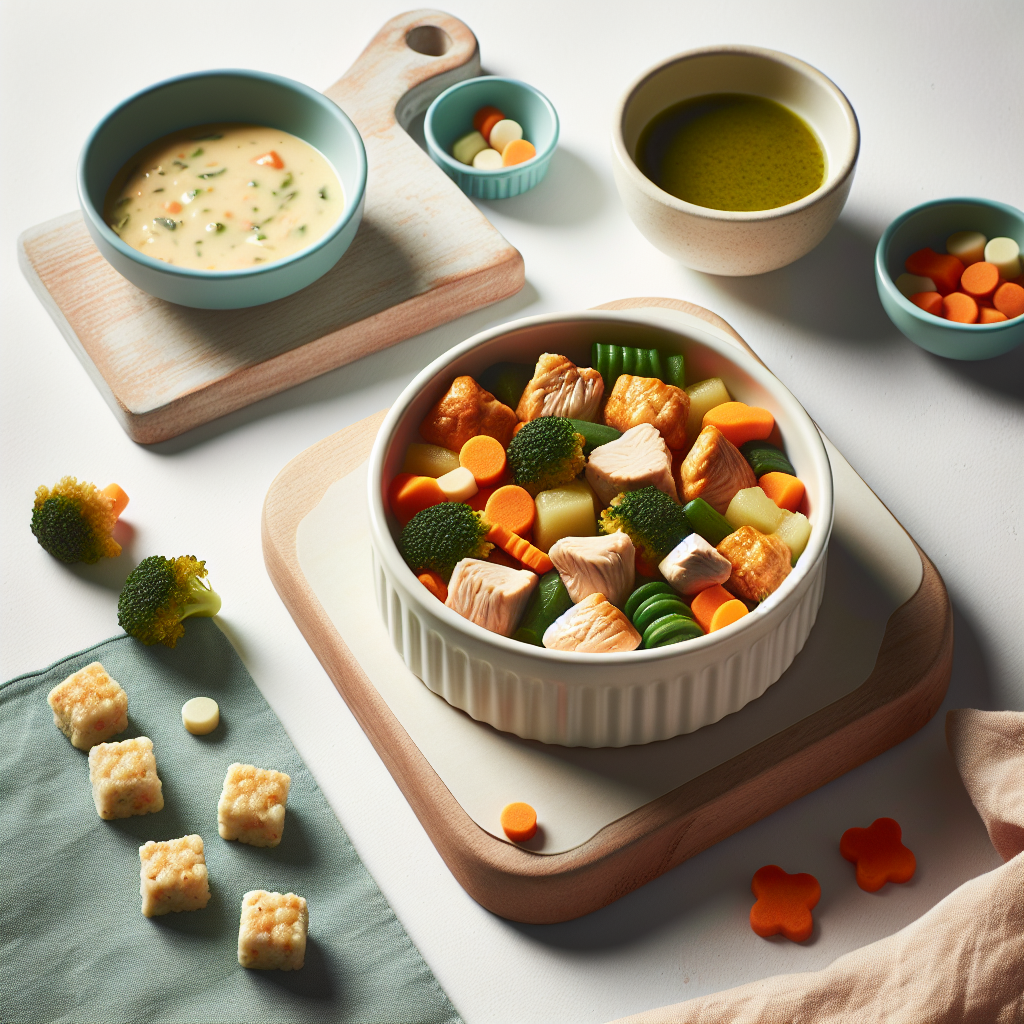 Chicken Veggie Comfort Cubes