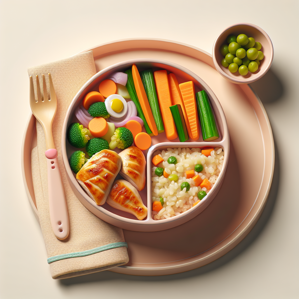 Chicken Veggie Family Plate