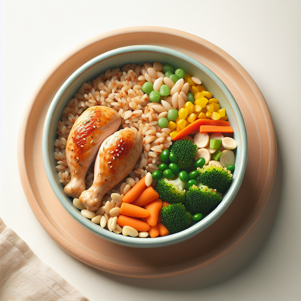 Chicken Veggie Grain Bowl