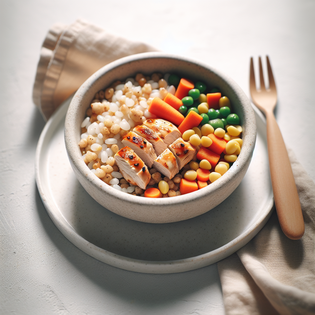 Chicken Veggie Grain Bowl