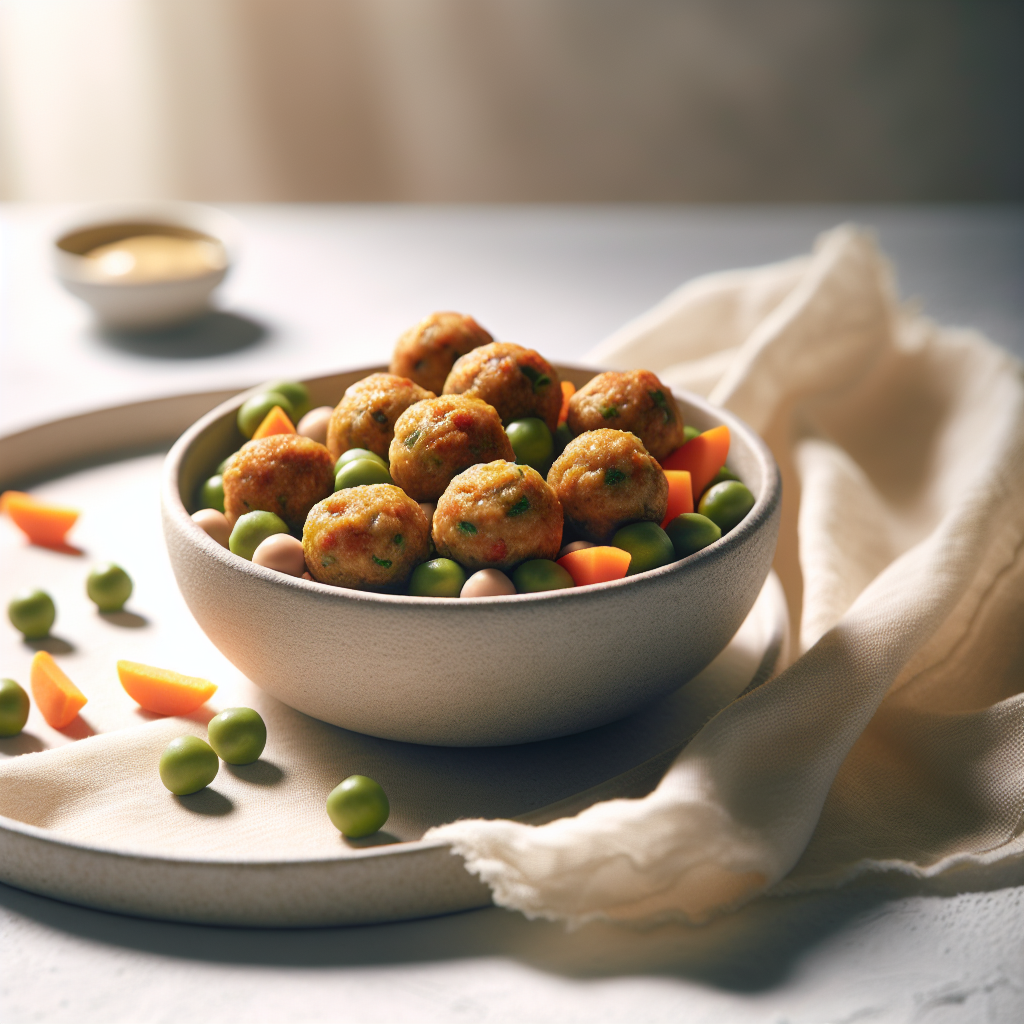 Chicken Veggie Lentil Balls