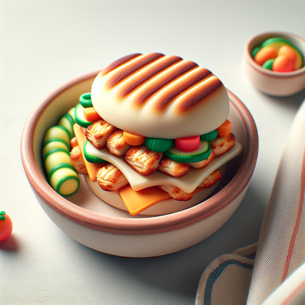 Chicken Veggie Mini Sandwich