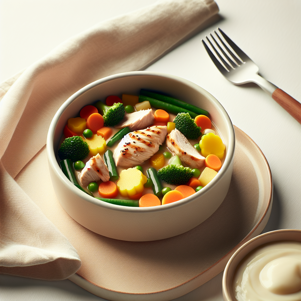 Chicken Veggie Nourishing Plate