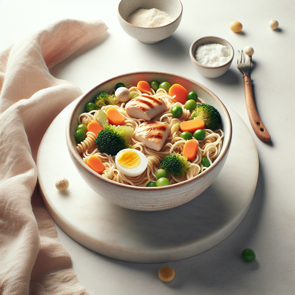 Chicken Veggie Rice Noodles