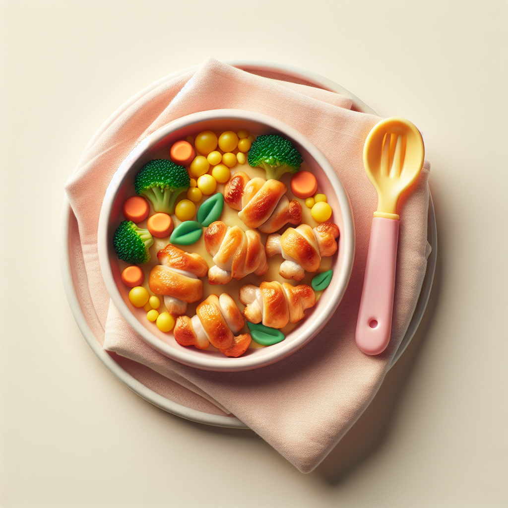 Chicken Veggie Soft Plate