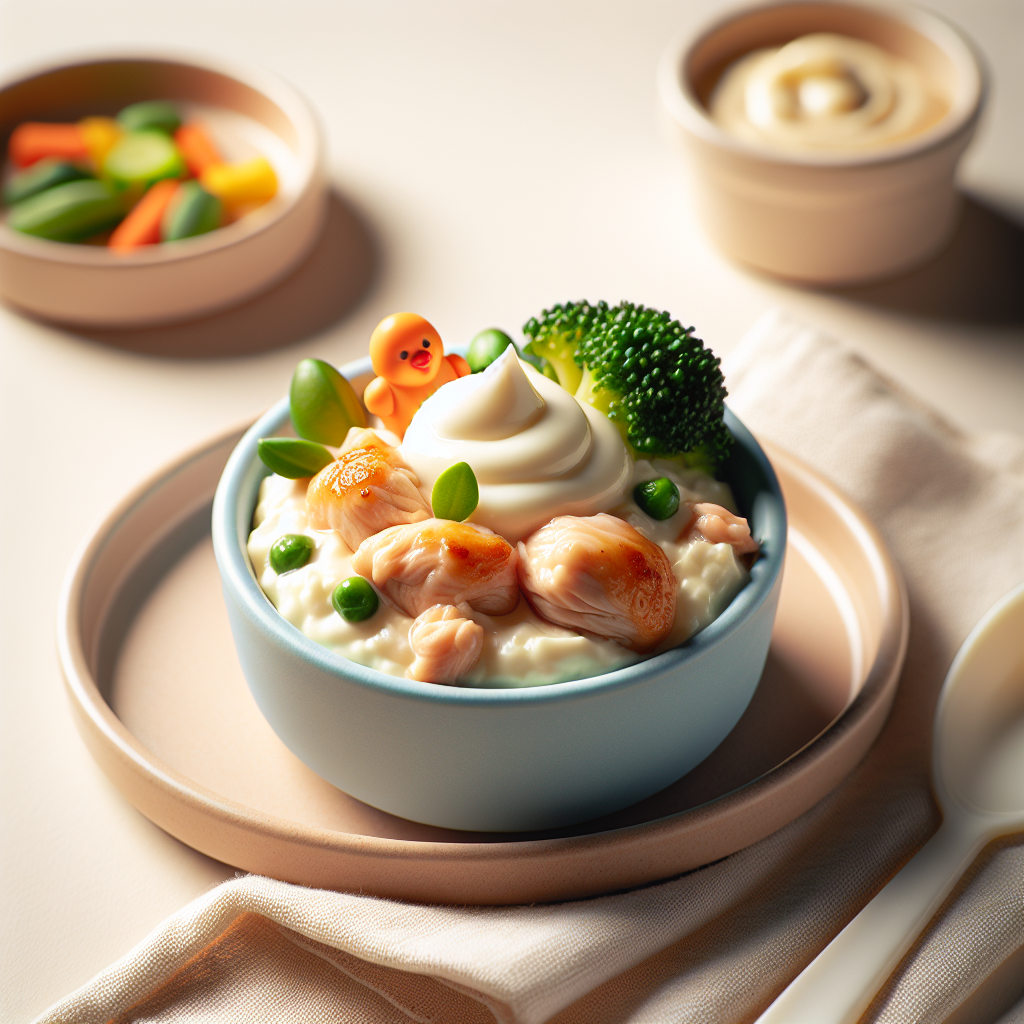 Chicken Yogurt Vegetable Mash