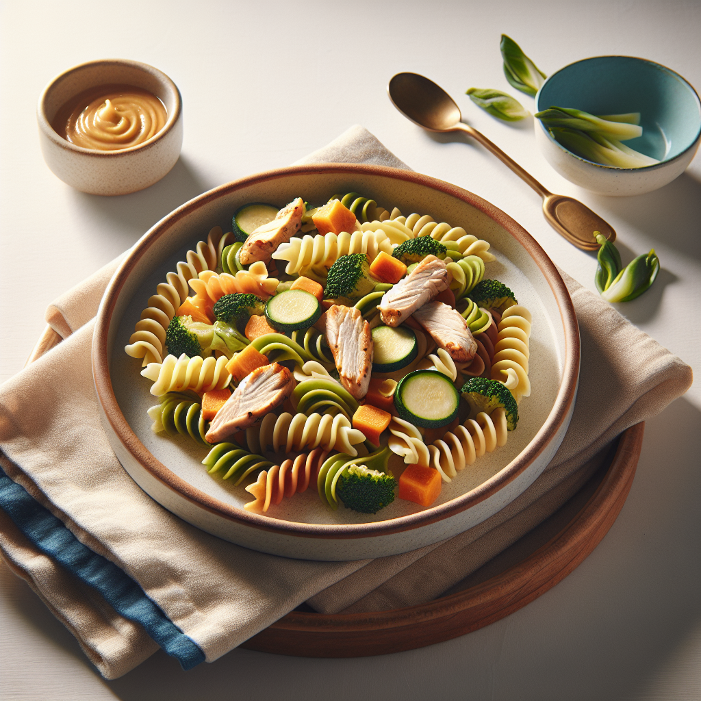 Chicken Zucchini Veggie Pasta