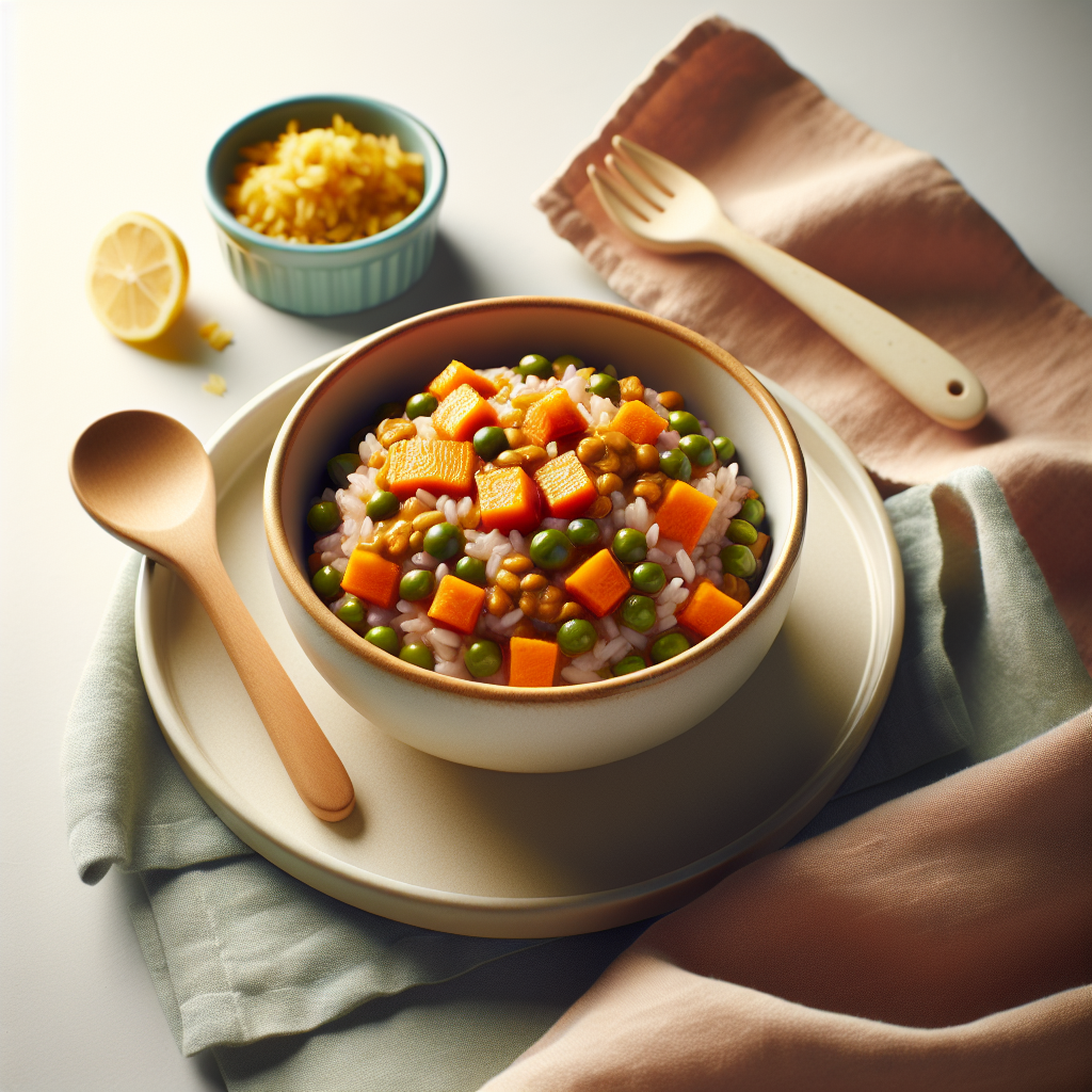 Lentil Sweet Potato Veggie Rice