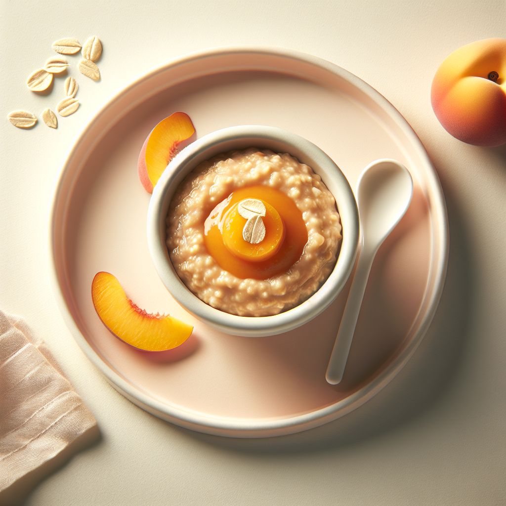 Peach Oat Purée