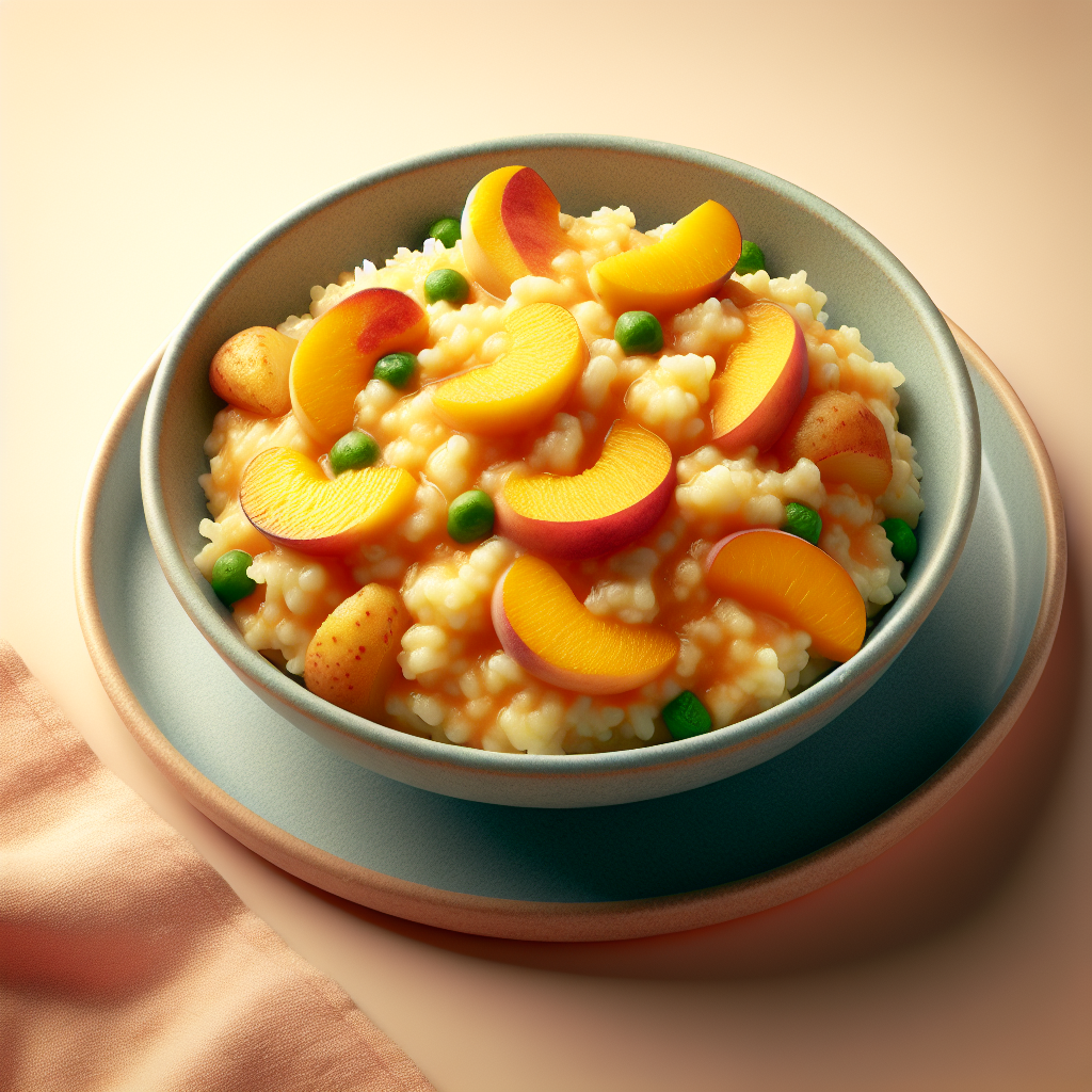 Peach Potato Rice Mash