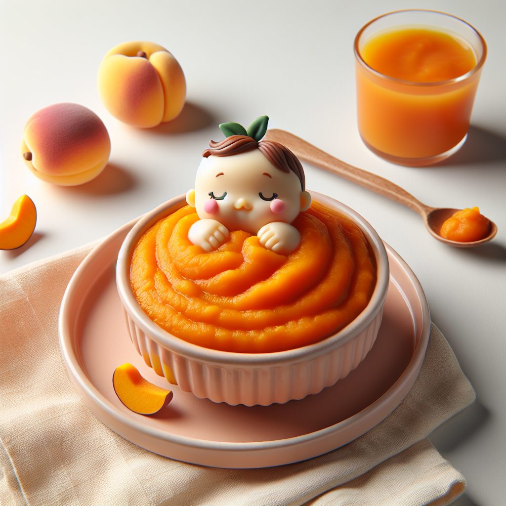 Peach Sweet Potato Purée