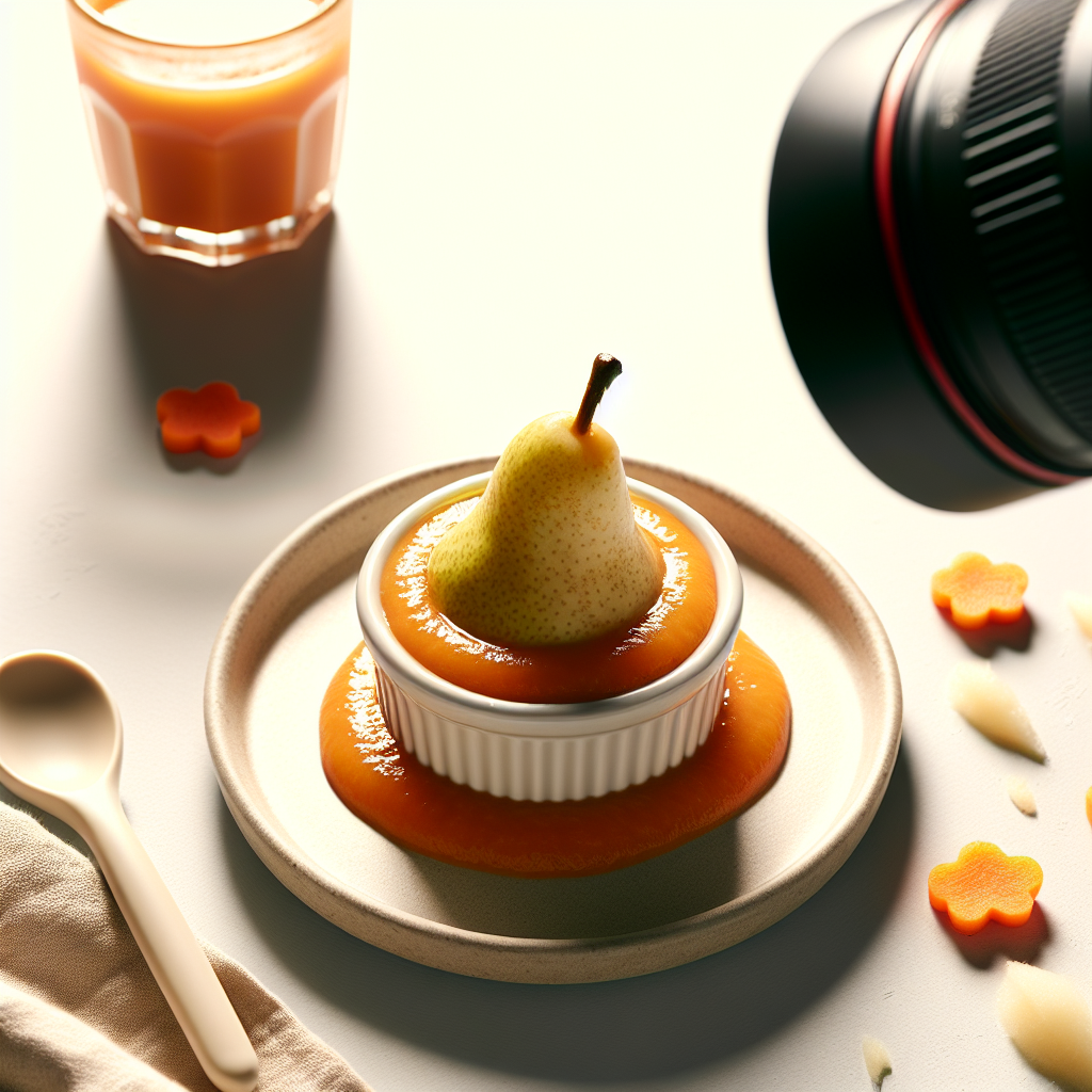 Pear Carrot Purée