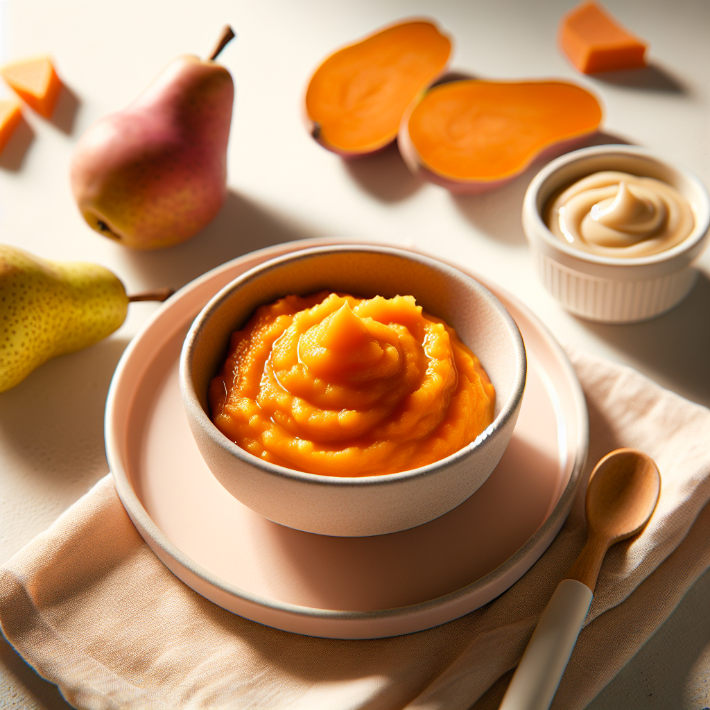Pear Sweet Potato Purée