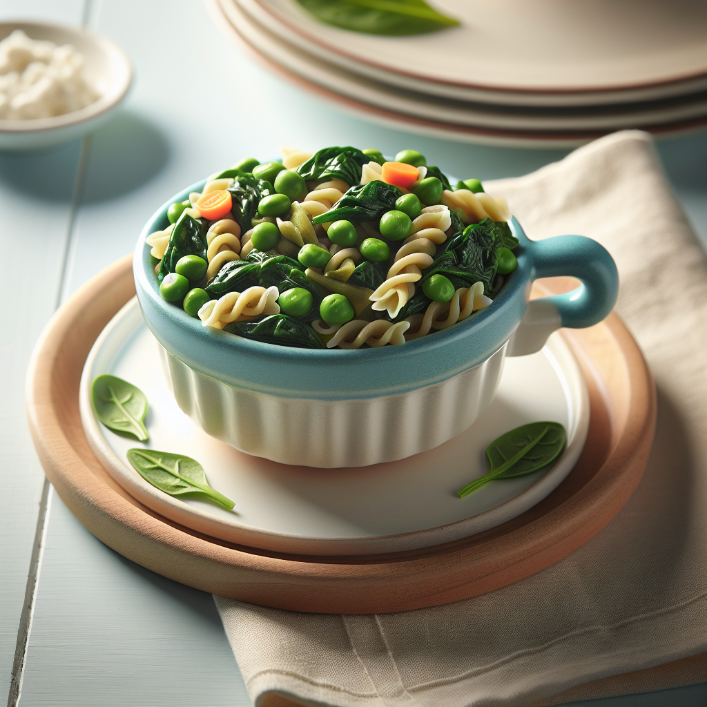 Spinach Lentil Veggie Pasta