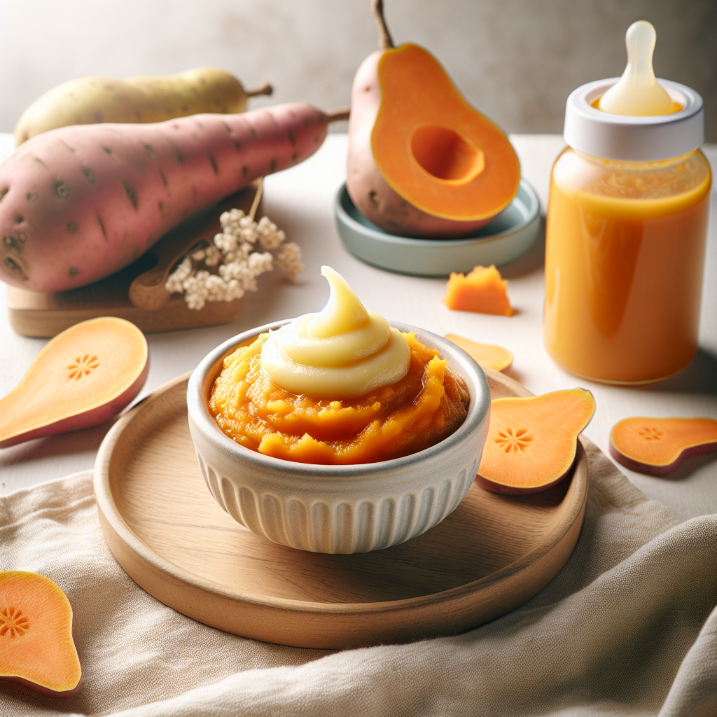 Sweet Potato Pear Purée