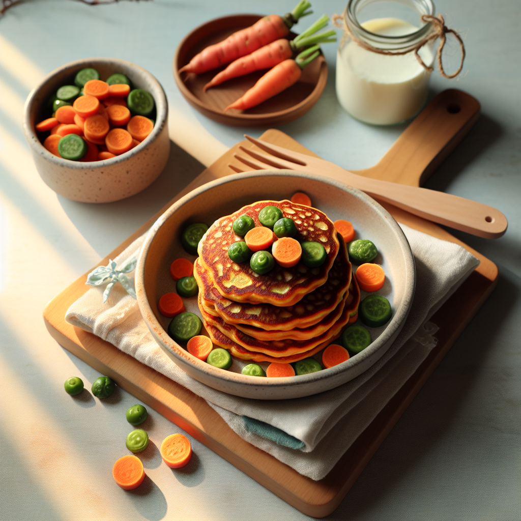 Sweet Potato Veggie Pancakes