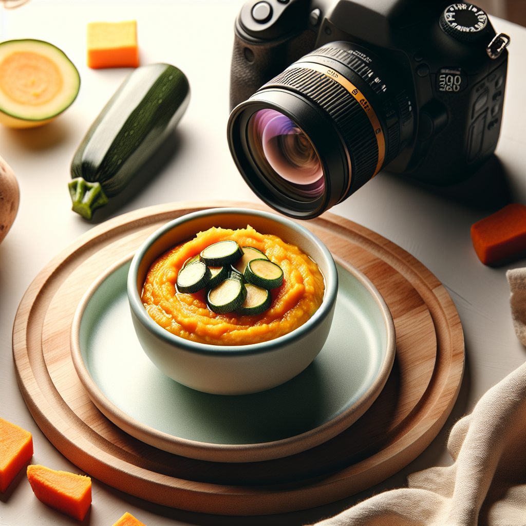 Sweet Potato Zucchini Purée