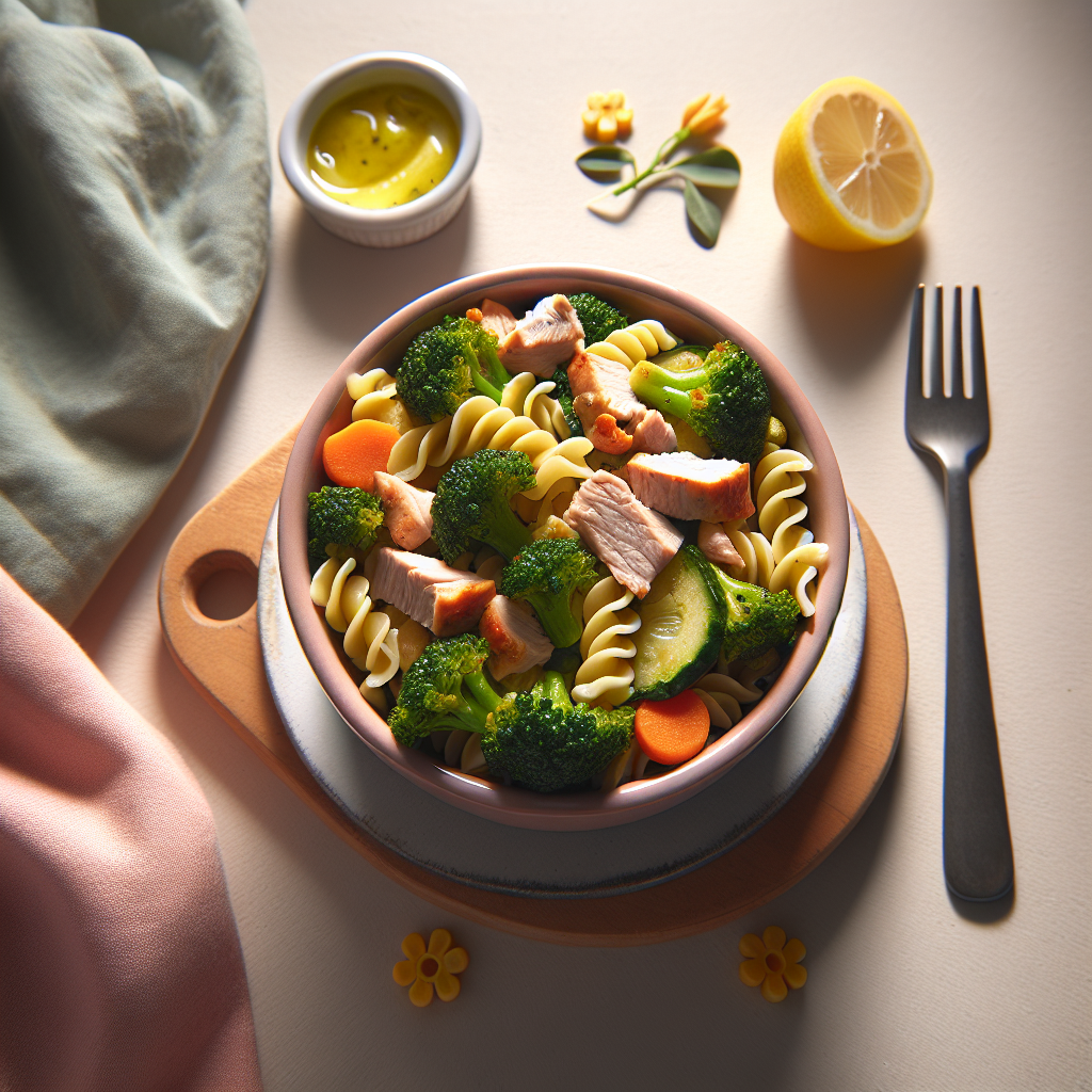 Turkey Broccoli Veggie Pasta Bake