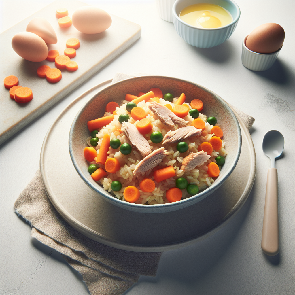 Turkey Carrot Veggie Pilaf