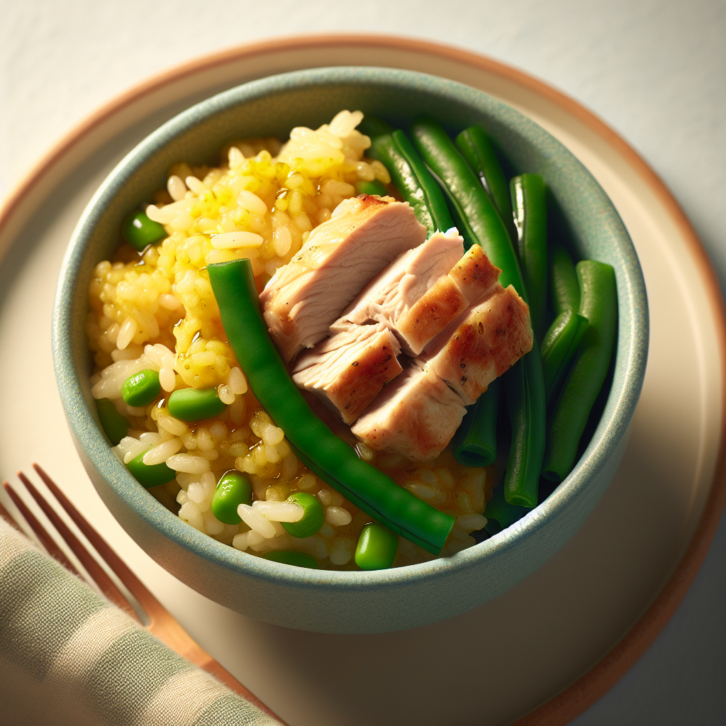 Turkey Green Bean Rice Mash