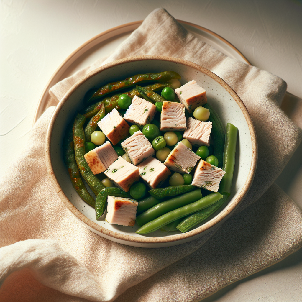 Turkey Green Bean Veggie Cubes