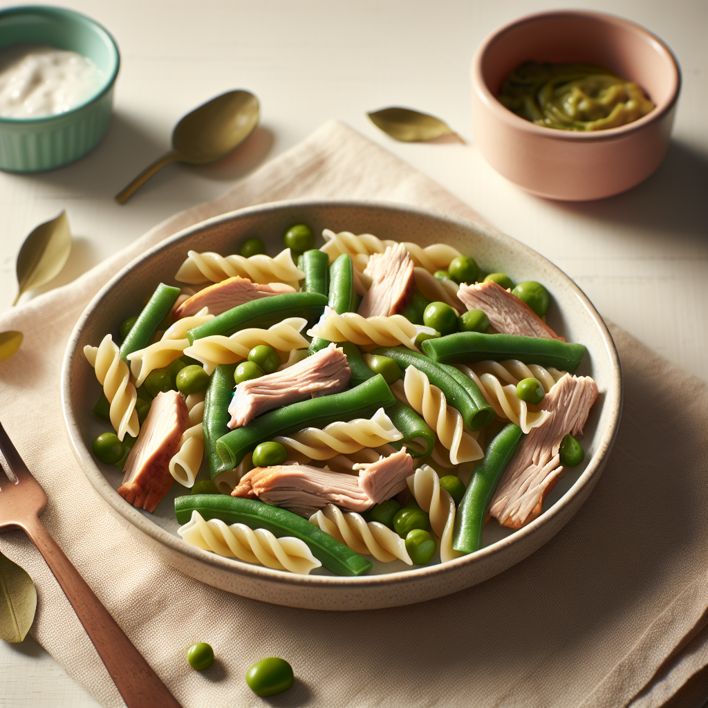 Turkey Green Bean Veggie Pasta