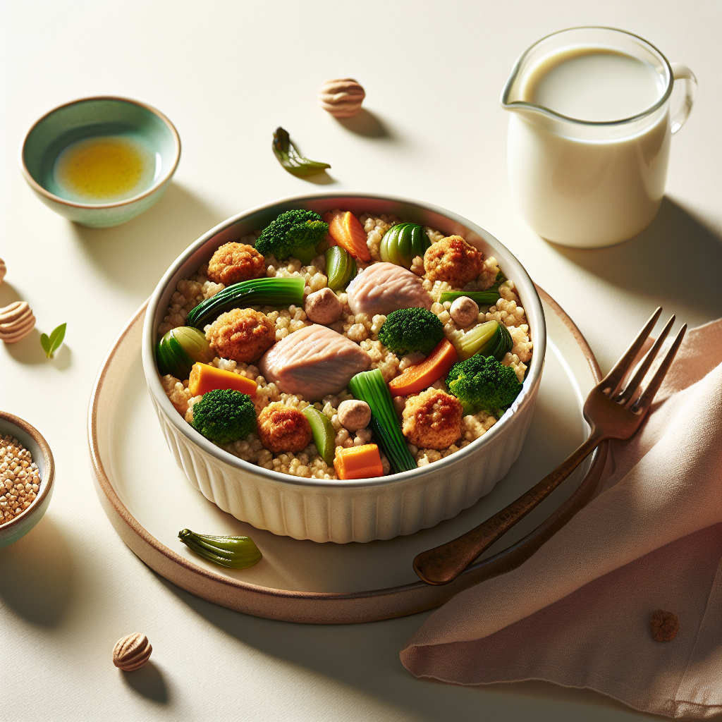 Turkey Millet Veggie Bake