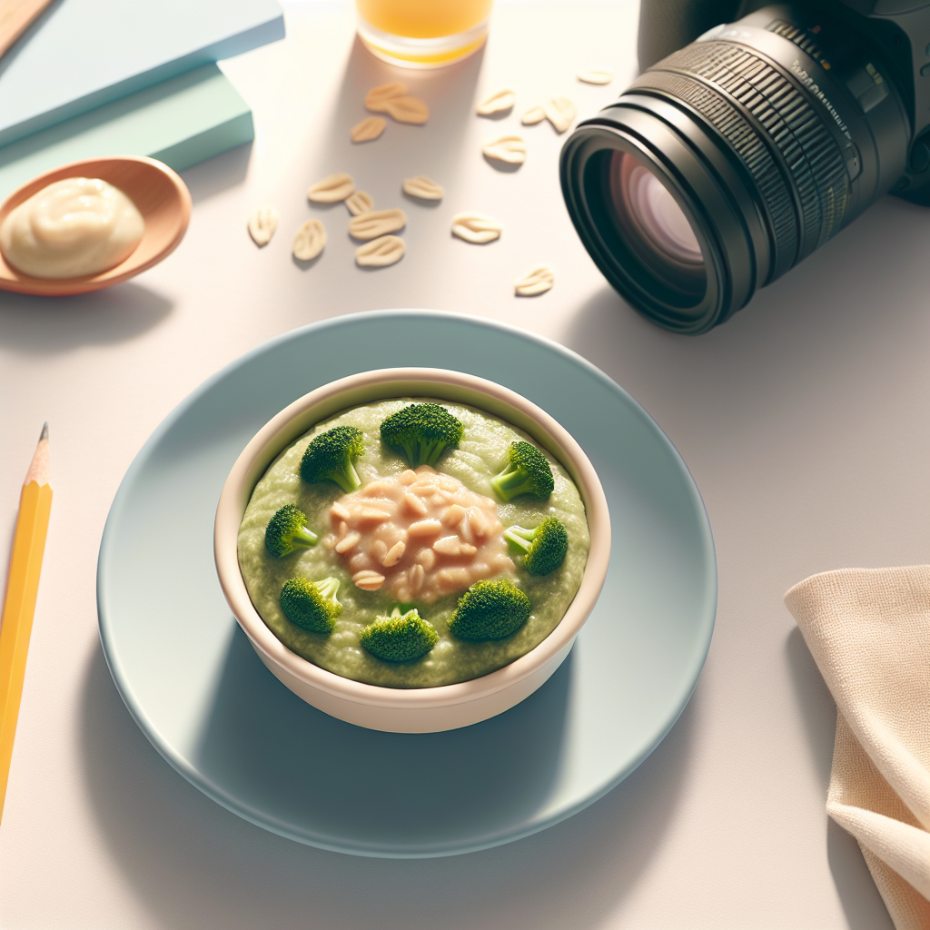 Turkey Oat Broccoli Purée