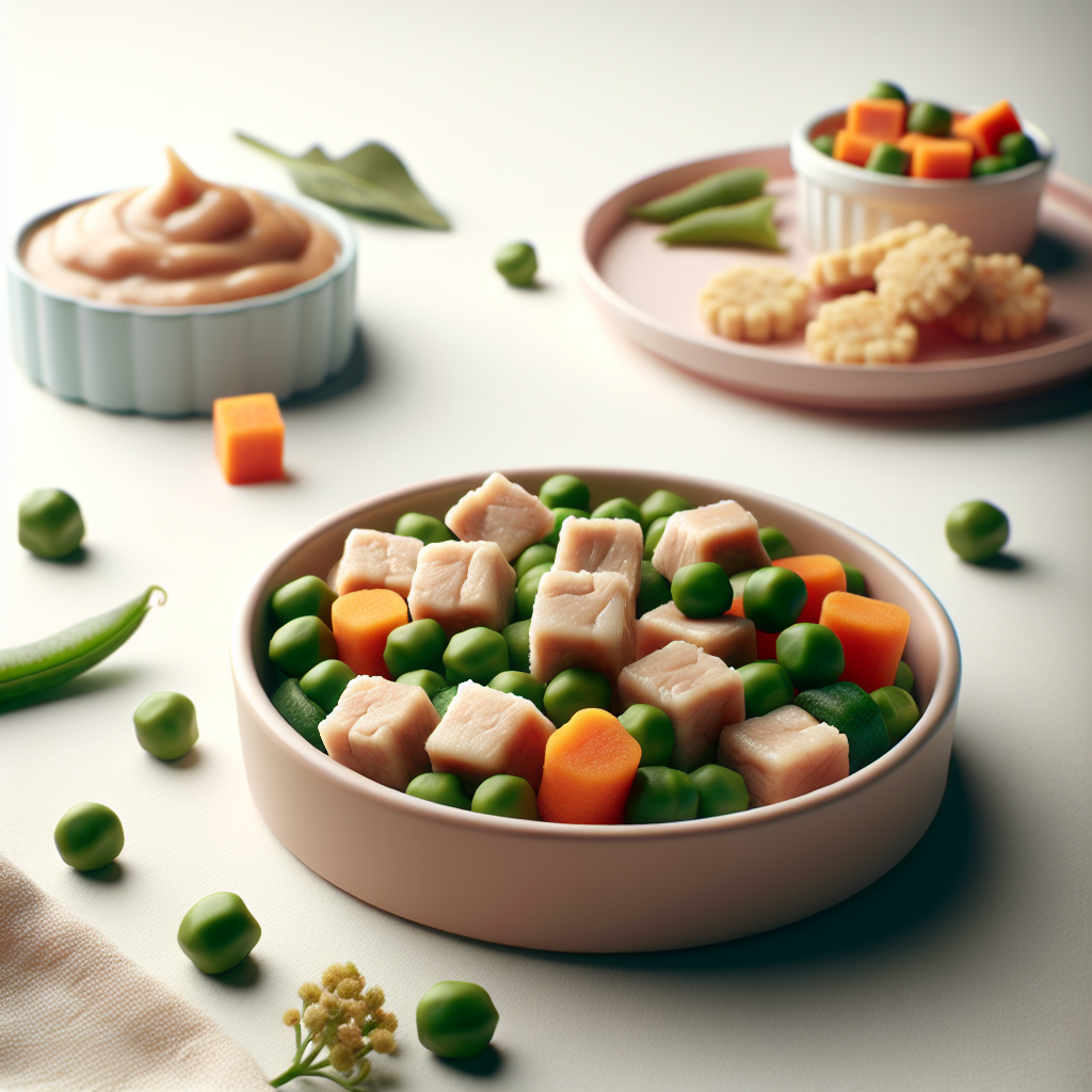 Turkey Pea Veggie Cubes