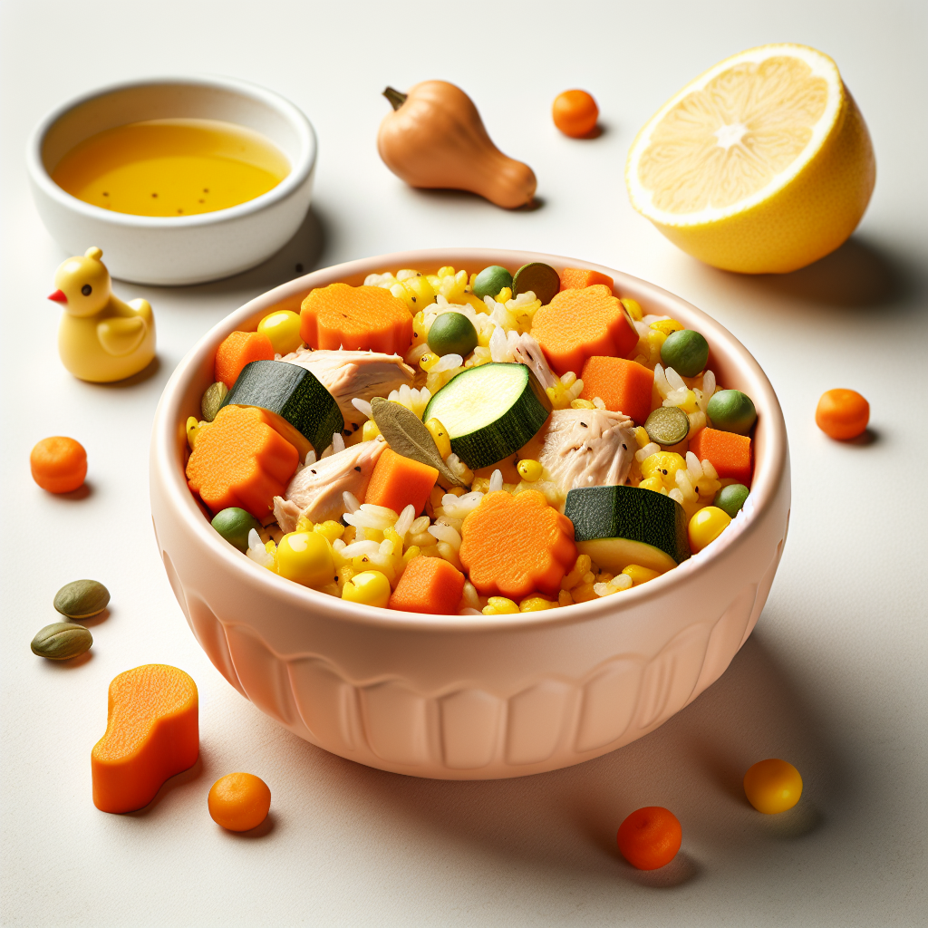 Turkey Pumpkin Veggie Pilaf