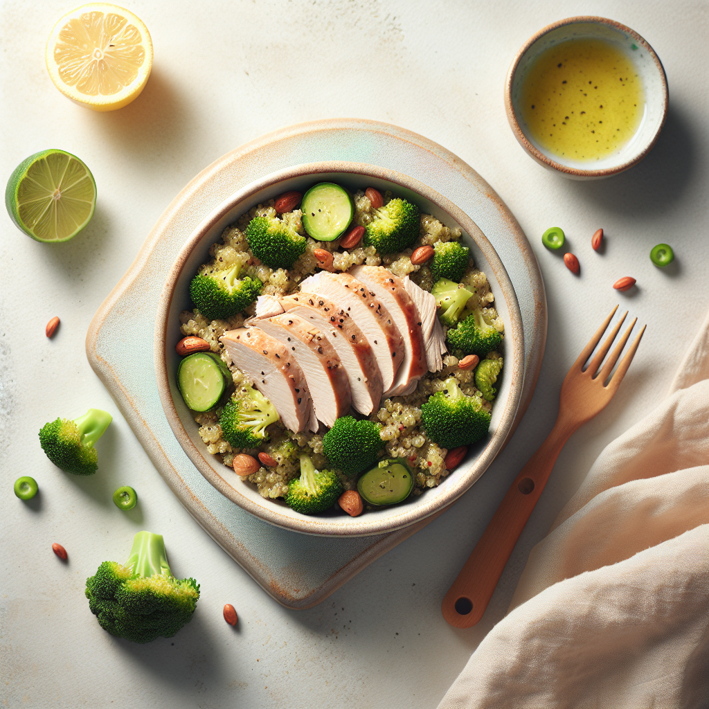 Turkey Quinoa Broccoli Bake