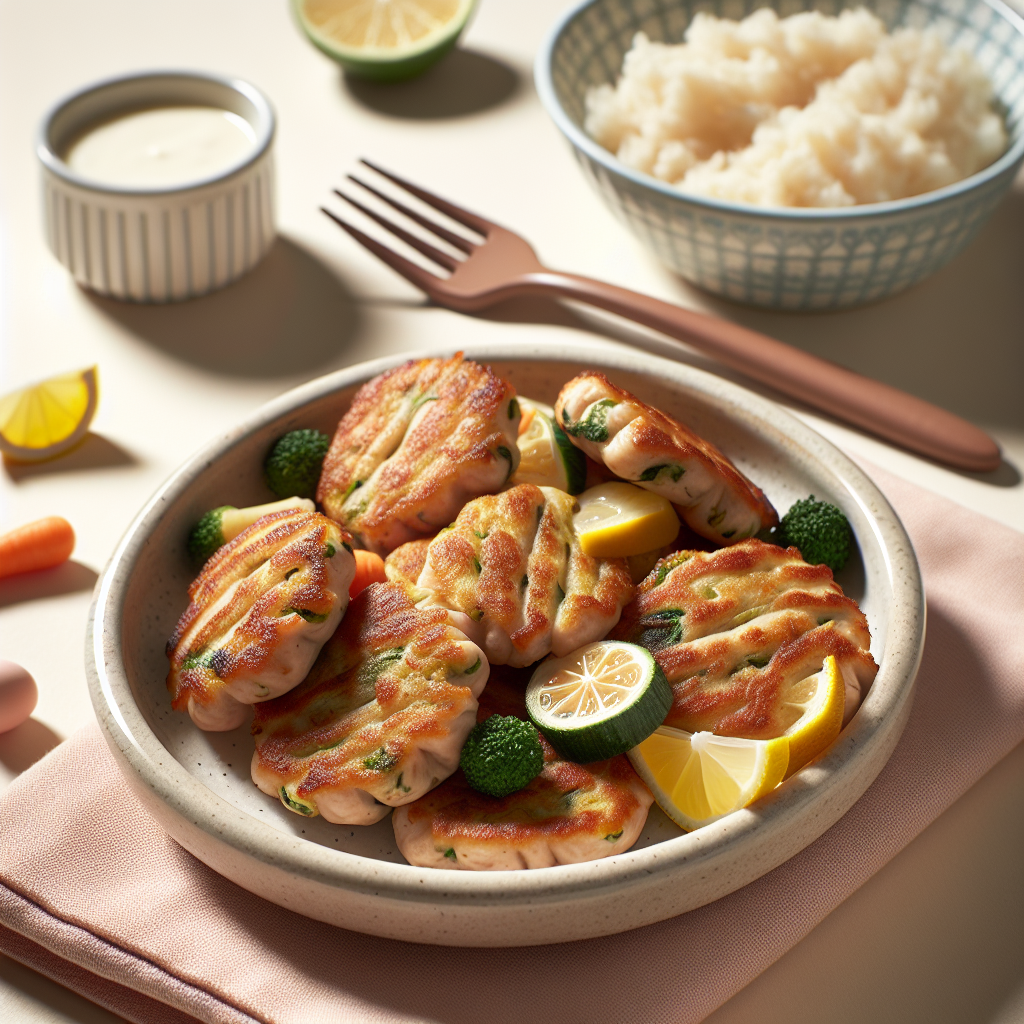 Turkey Soft Veggie Fritters