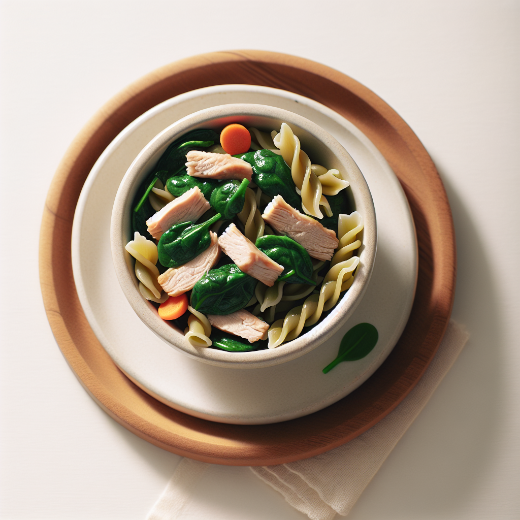 Turkey Spinach Veggie Pasta