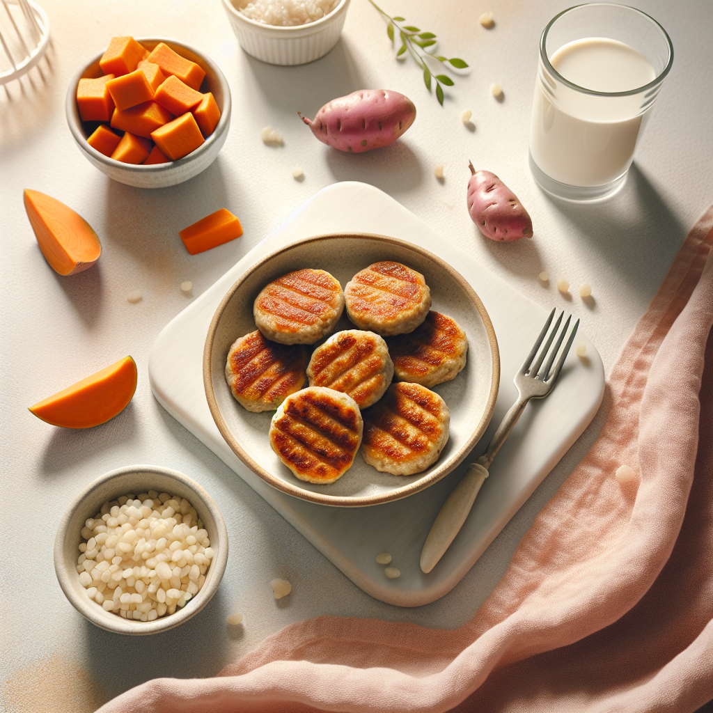 Turkey Sweet Potato Patties