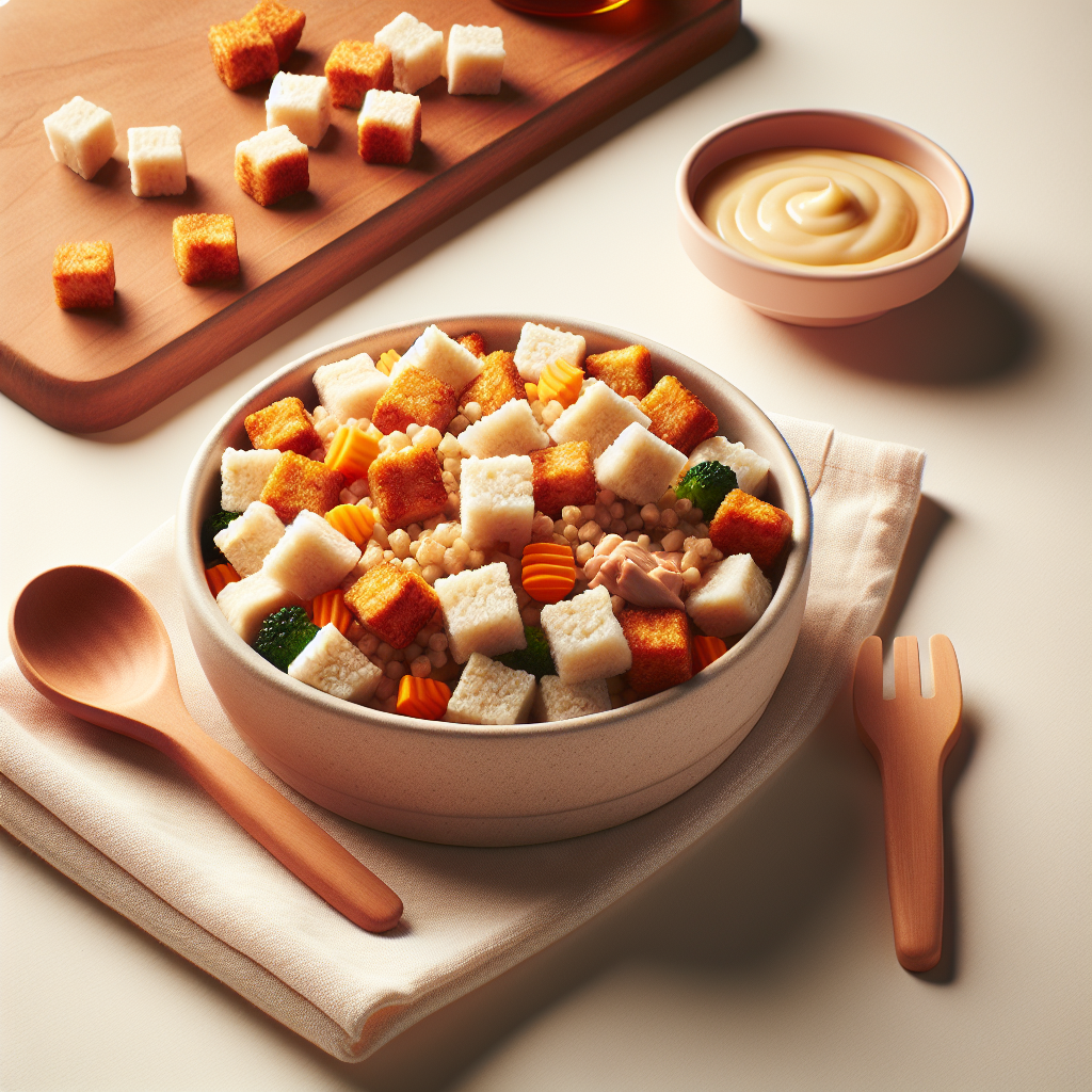 Turkey Veggie Bulgur Cubes