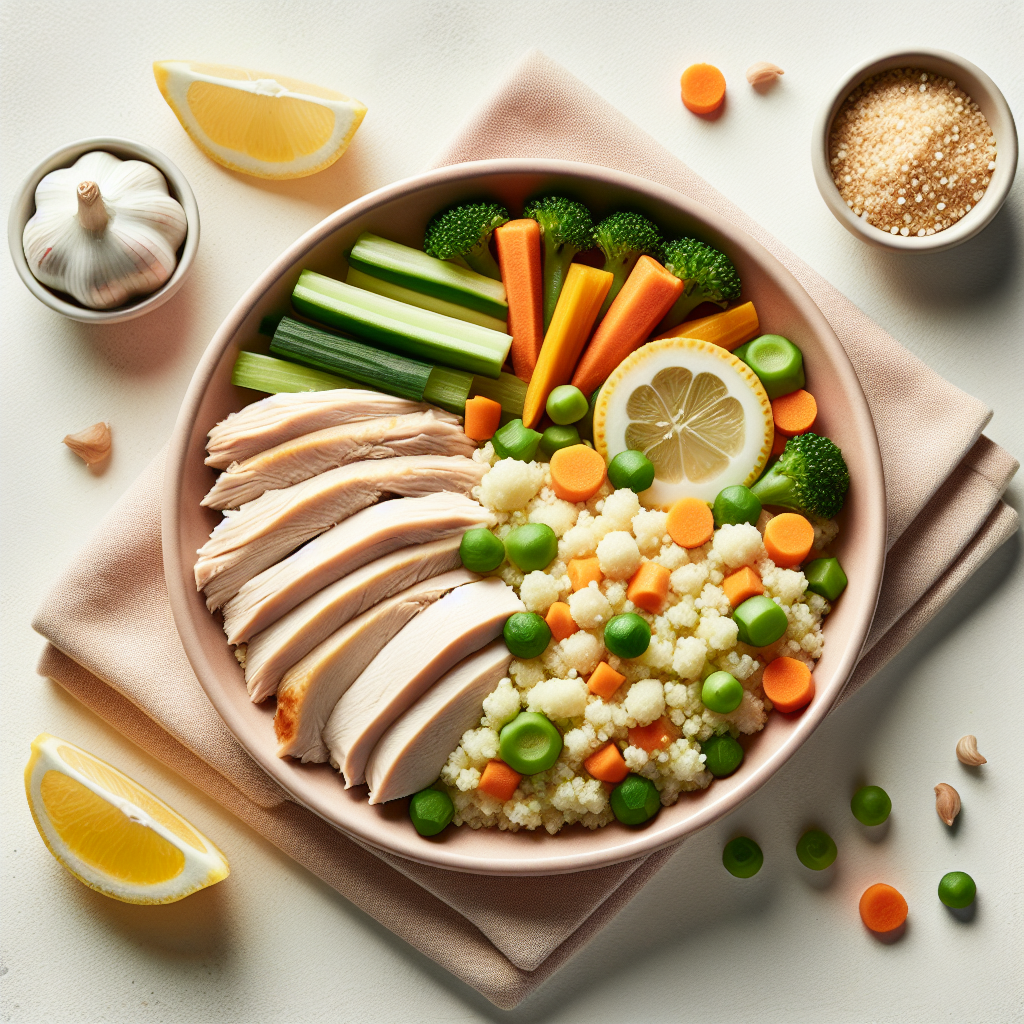 Turkey Veggie Couscous Plate