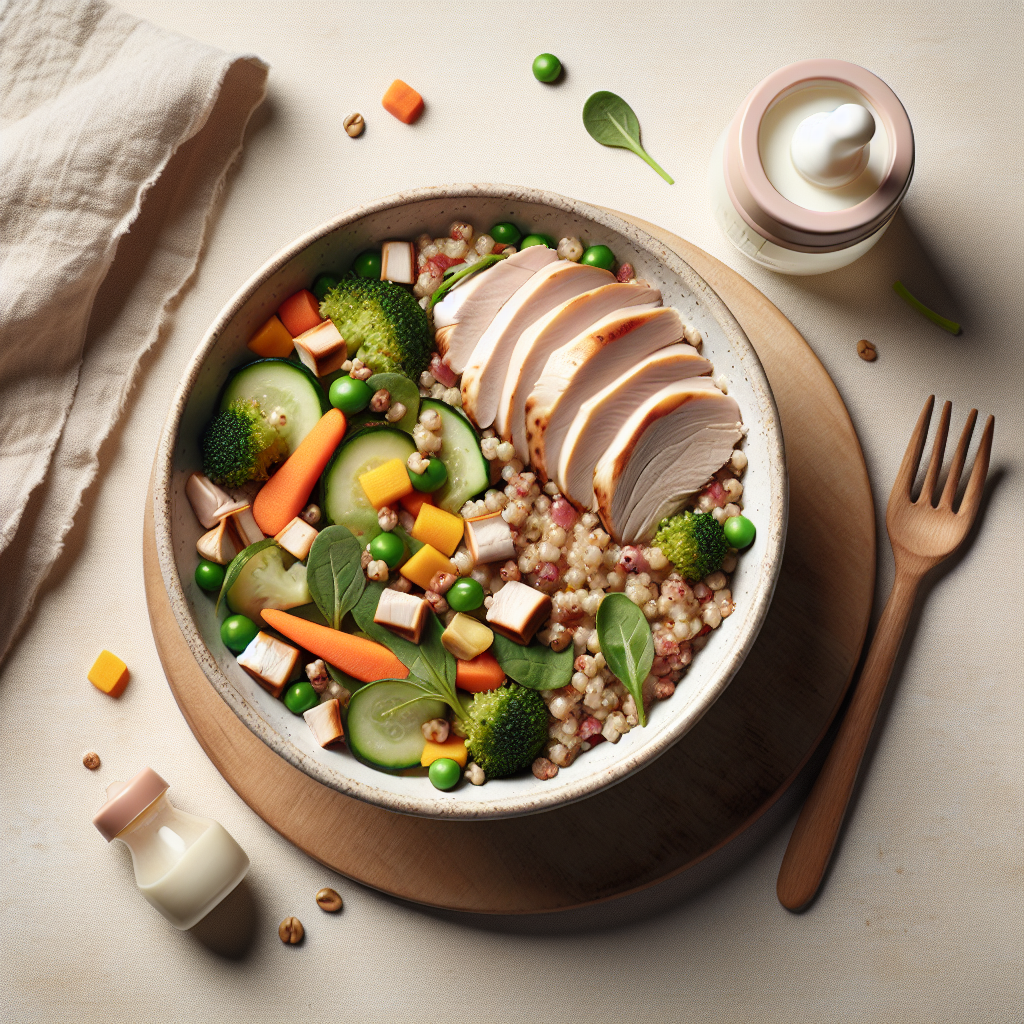 Turkey Veggie Millet Bowl