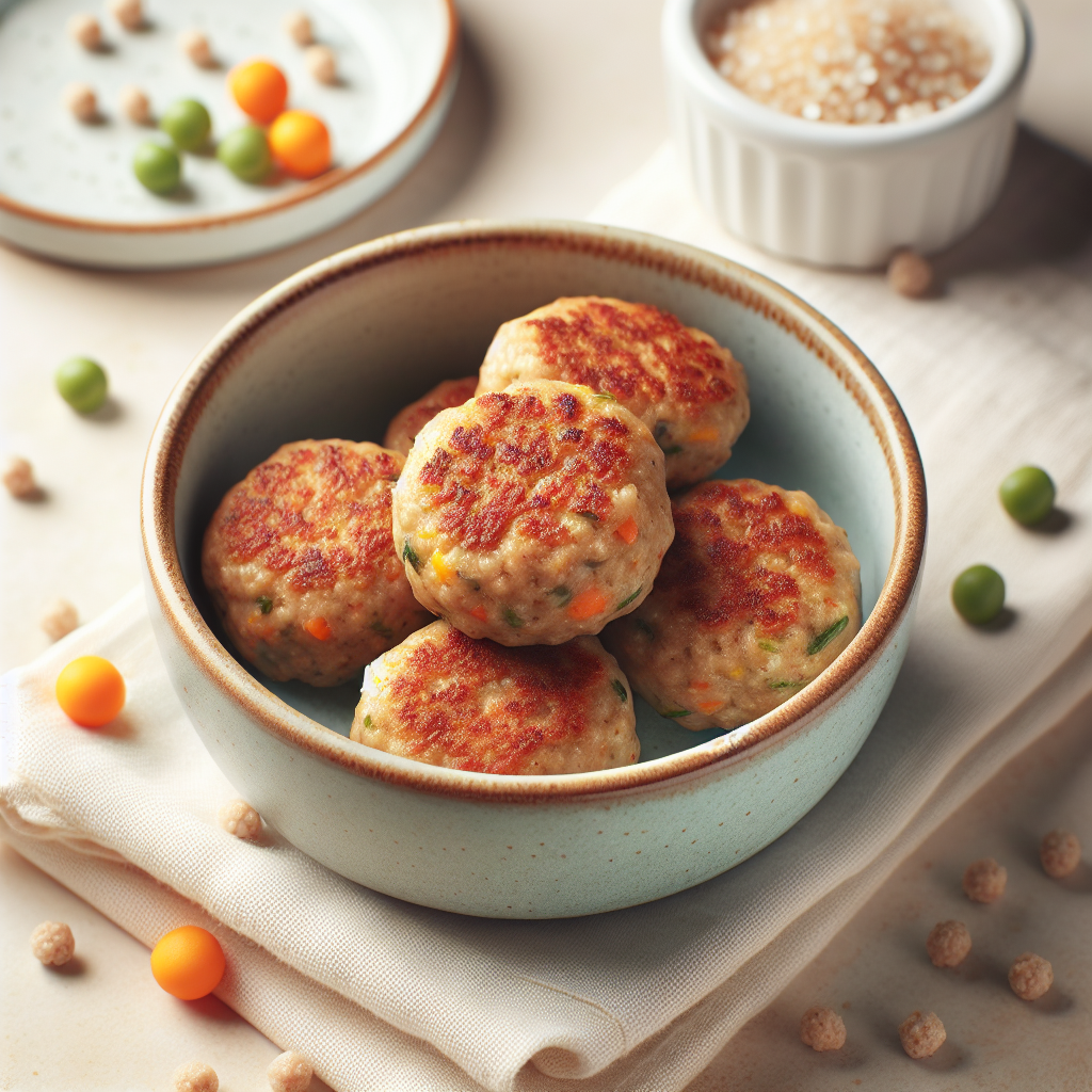 Turkey Veggie Millet Patties