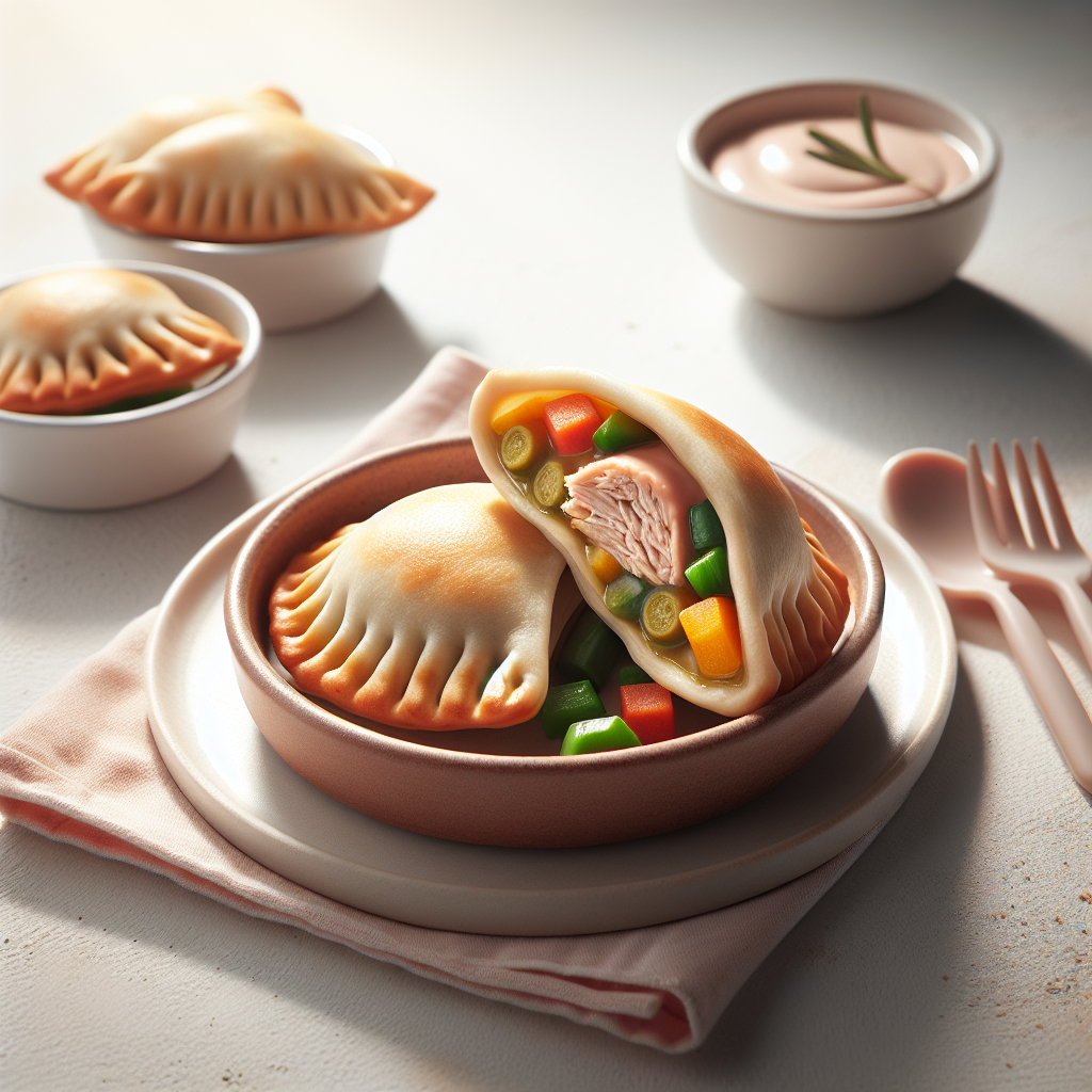 Turkey Veggie Mini Pockets