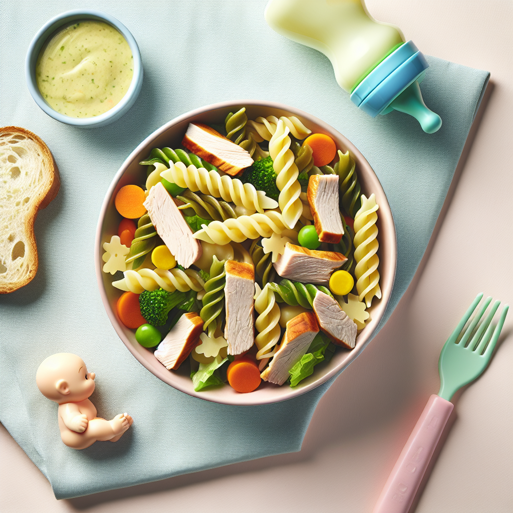 Turkey Veggie Pasta Salad