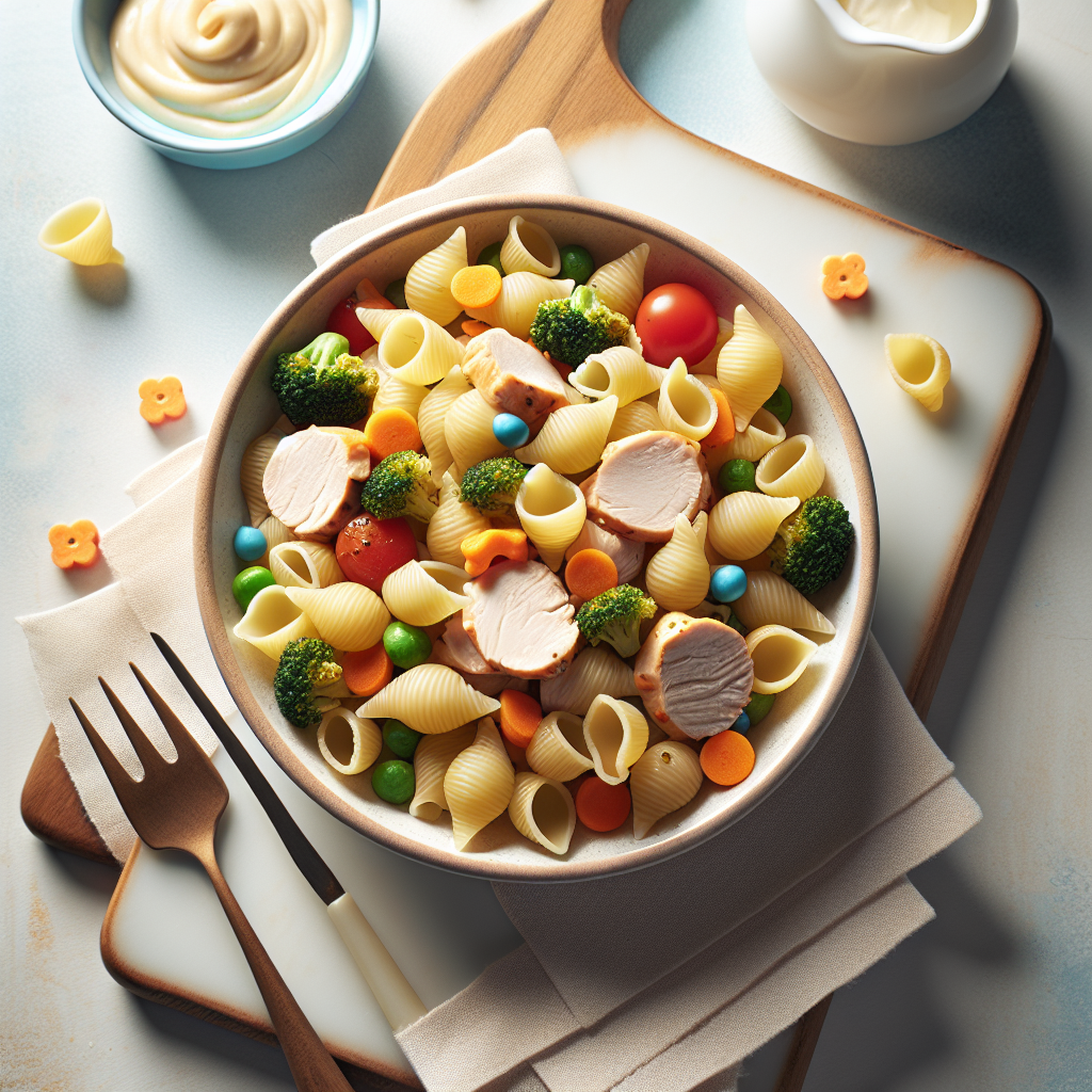 Turkey Veggie Pasta Shells