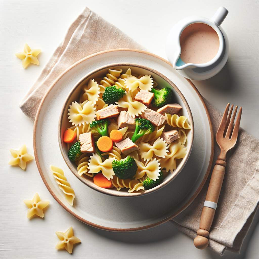 Turkey Veggie Pasta Stars