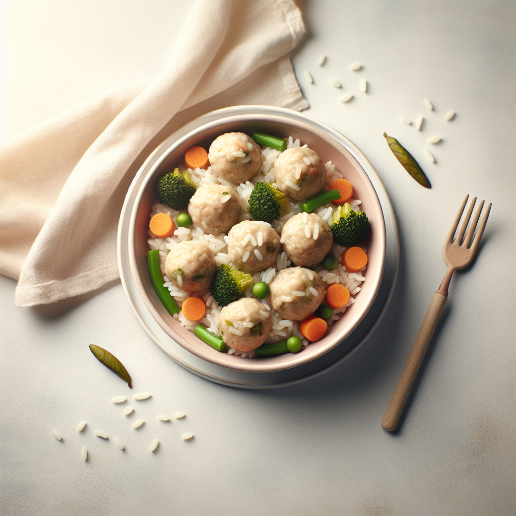 Turkey Veggie Rice Balls