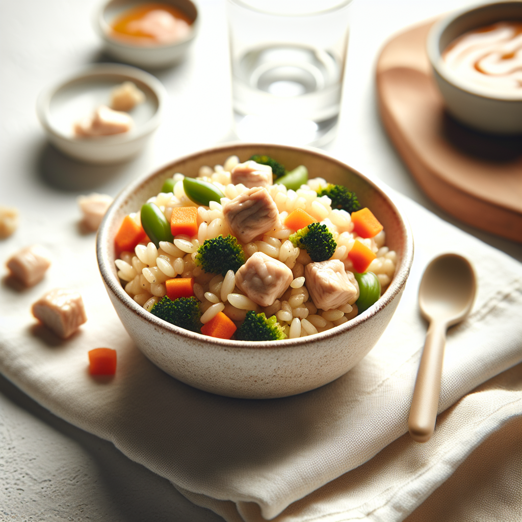 Turkey Veggie Risotto Bites