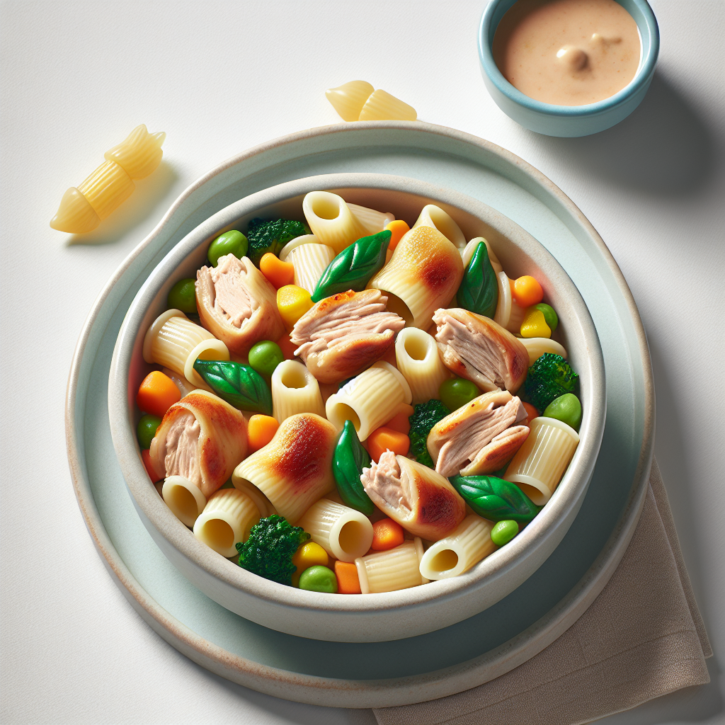 Turkey Veggie Stuffed Pasta