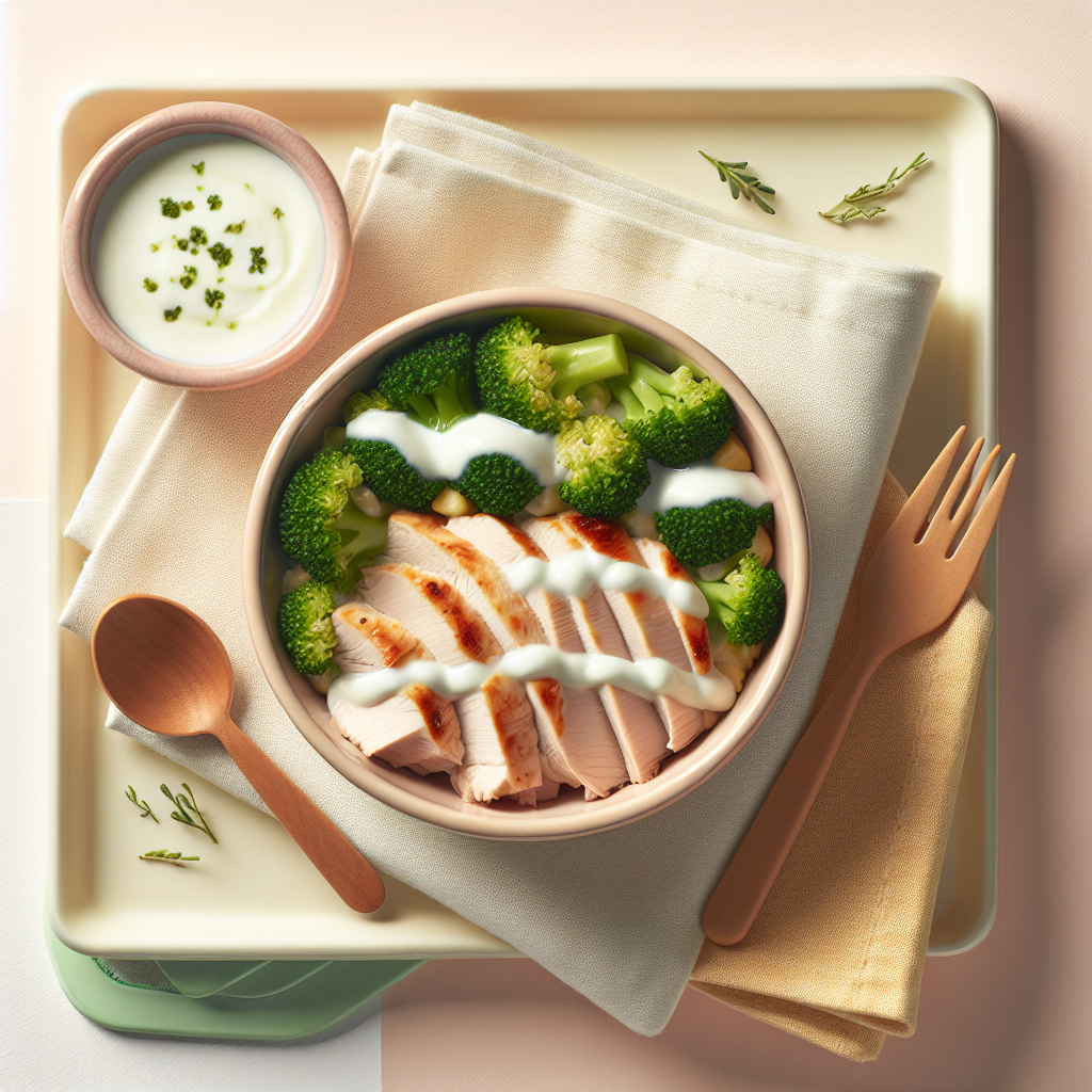 Turkey Yogurt Broccoli Bake