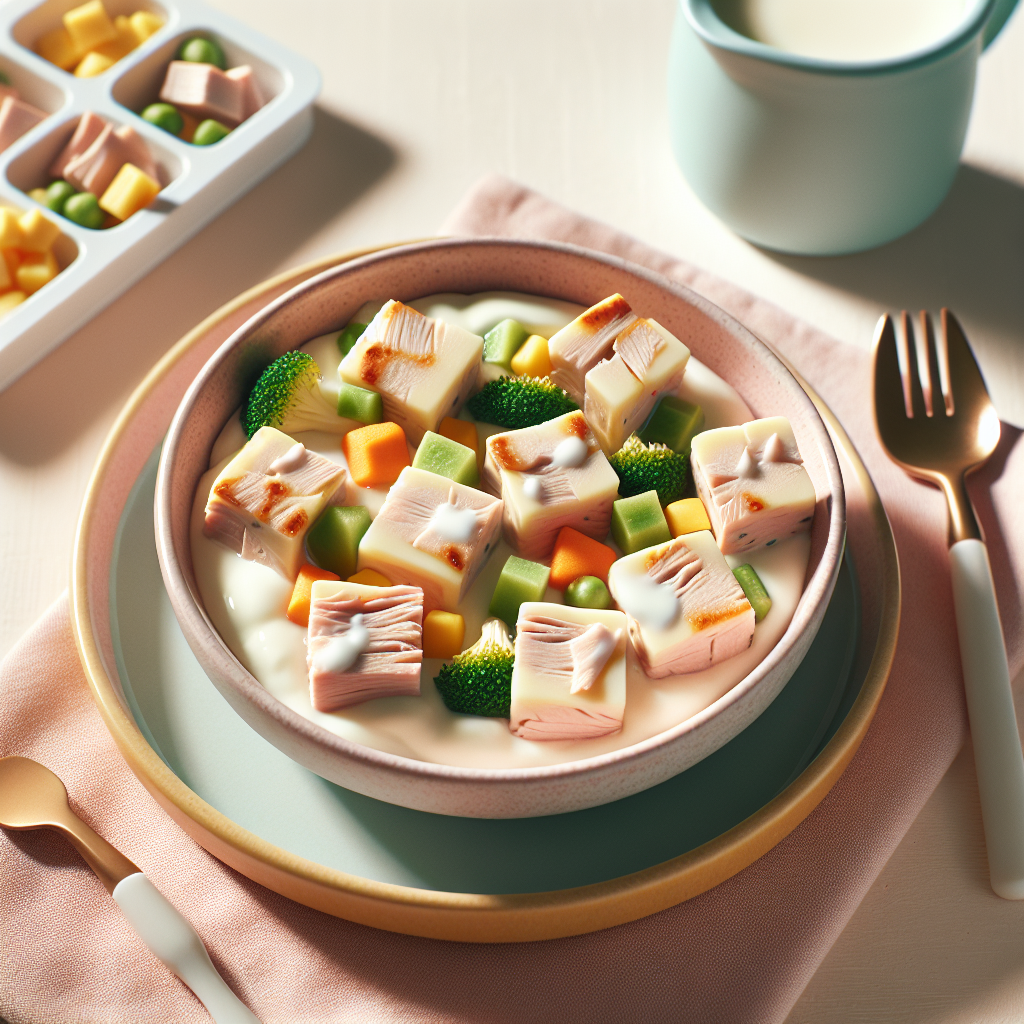 Turkey Yogurt Veggie Squares