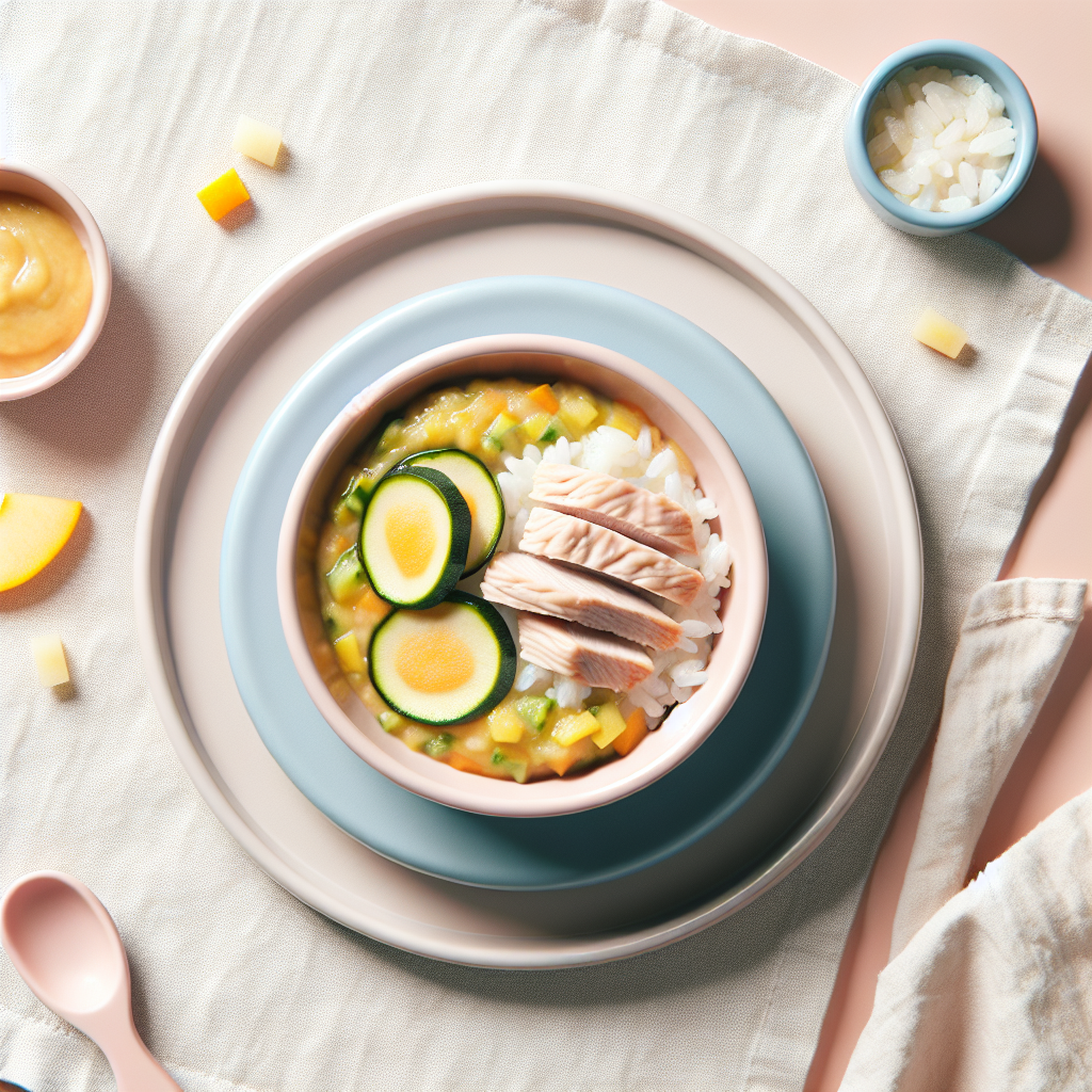 Turkey Zucchini Rice Purée