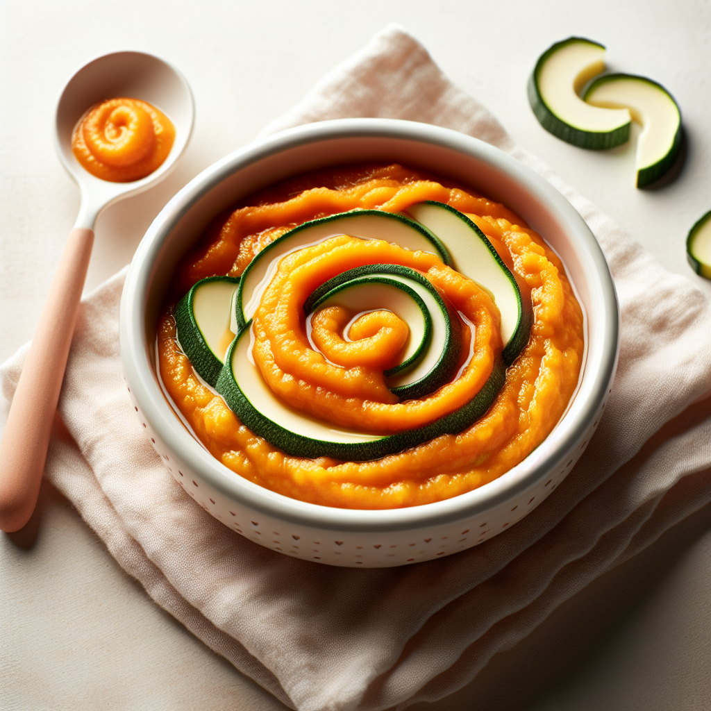 Zucchini Carrot Purée